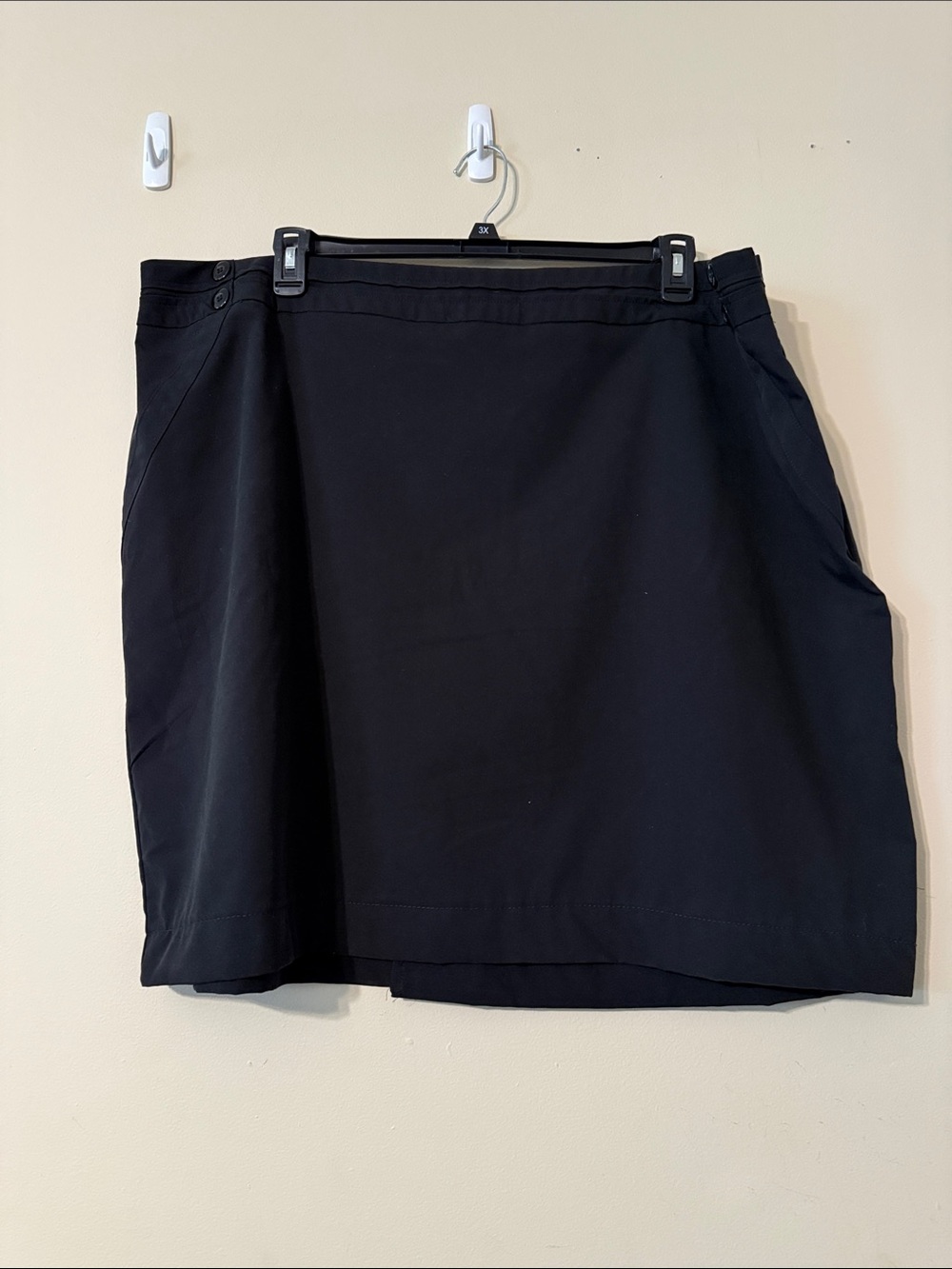 Classic Black A-line Skirt